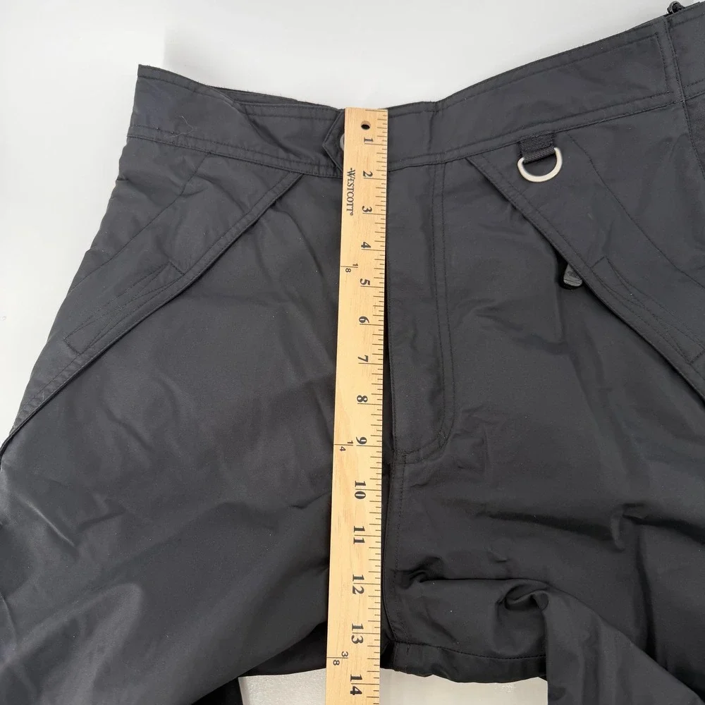Vintage The North Face Steep Tech Ski Pants Mens M Black Reinforced Side Zip Ski